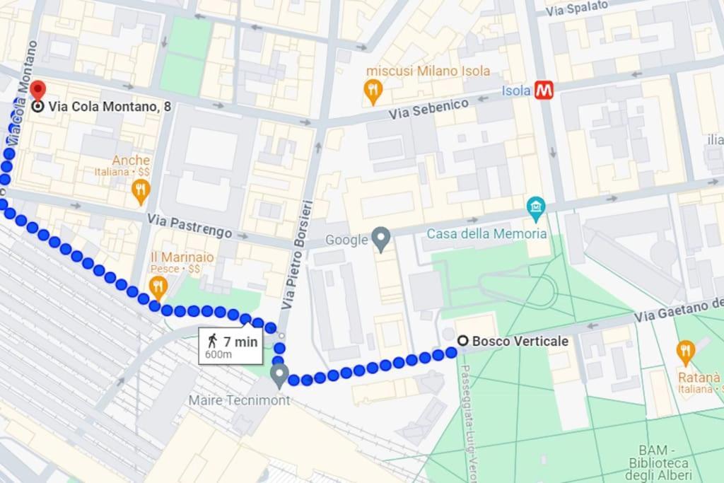 Appartamento Wi-Fi - Garibaldi - Isola Milano Esterno foto