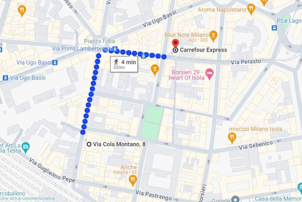Appartamento Wi-Fi - Garibaldi - Isola Milano Esterno foto