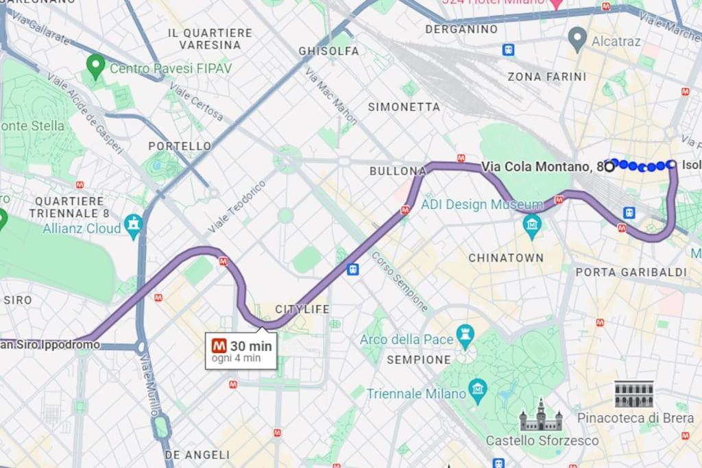 Appartamento Wi-Fi - Garibaldi - Isola Milano Esterno foto